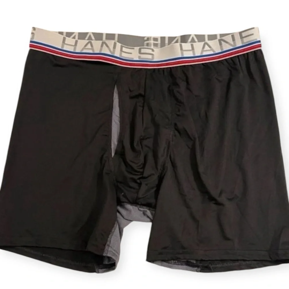 NWOT! Hanes Mens Xtemp Boxer Briefs Size‎ L